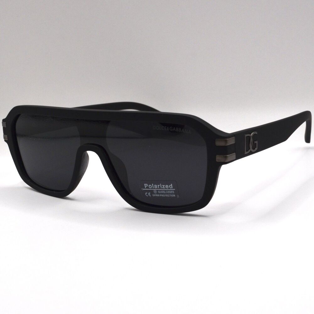 Dolce & Gabbana Women’s Polarized Sunglasses Black Gray New 60-18-140